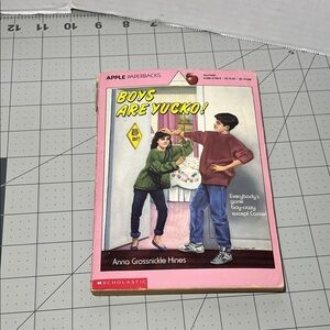 Scholastic 'Boys Are Yucko!' Pink Cover Book